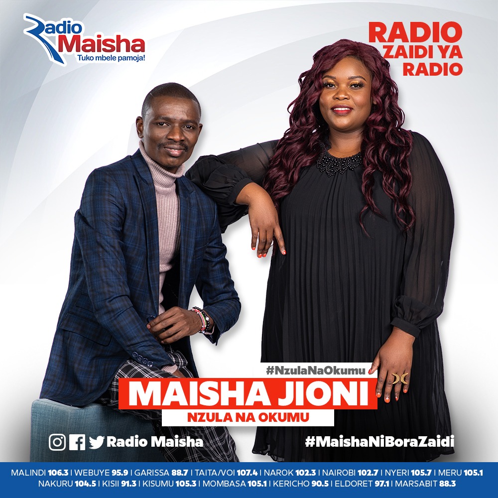 radiomaisha's tweet photo. Maisha Jioni #tbt Edition na @NzulaMakosi na @wyclif_okumu kutoka saa tisa hadi saa moja usiku. #NzulaNaOkumu #RadioZaidiYaRadio https://t.co/PissuQt7oU