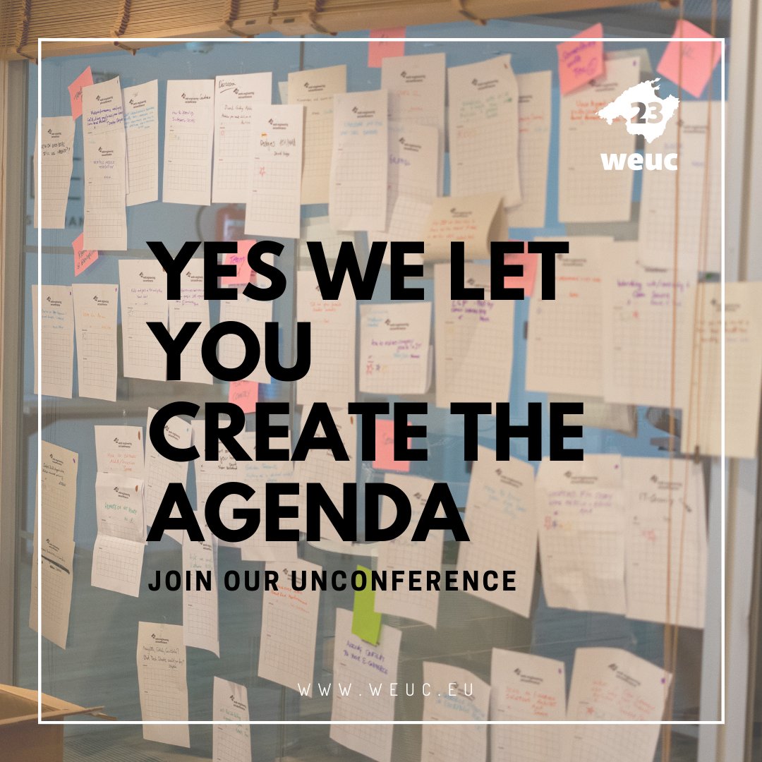 WebEngineeringU's tweet image. Wondering how an Unconference works? At the beginning, participants can submit a topic If there are enough participants for a topic, it will be add to the agenda (limited number of votes per participant). #weuc23 #management #technology #web #engineering #community #techlove