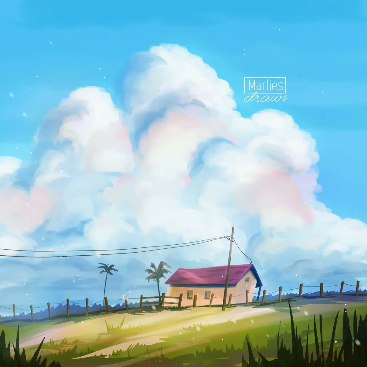 天气晴朗风景如画每天好心情