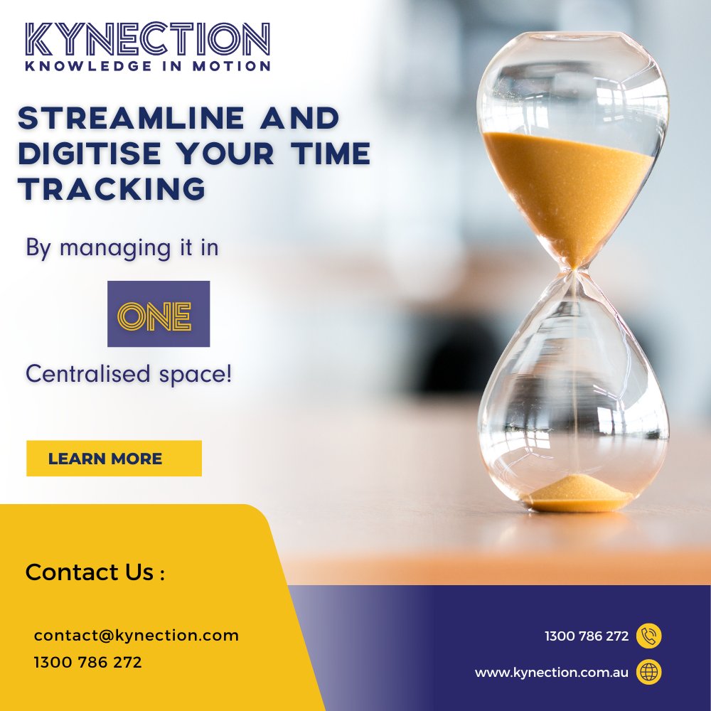 kynection's tweet image. Streamline and digitise your time tracking, by managing it in ONE centralised space! 

Switch to KIM now. #timemanagement #timesheets #onesystem hubs.li/Q01D1TL30