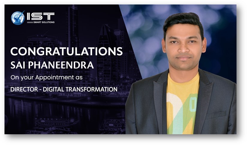 iSpatialTec's tweet image. We are pleased to announce that our very own Mr. Sai Phaneendra has been promoted to the position of Director – Digital Transformation. Mr. Sai Phaneendra has been an integral part of our team for the past 10 years.
We wish him all the best!

#iSpatialTec #IST #gis #esri #arcgis