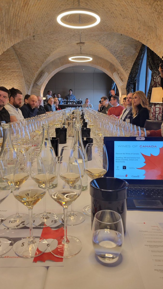 26 wines from British Columbia, Nova Scotia and Ontario shone brightly in Copenhagen at our Wines of Canada masterclass for Danish trade and media this week. Thanks to all who attended and here's to seeing more Canadian #wine in #Denmark.