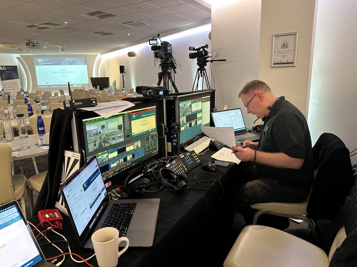 solo16uk's tweet photo. Had a great day yesterday in the city of #London broadcasting the @InsLawGlobal 360 event with @Weightmans. We provided sound, cameras and brought in 12 speakers from across the globe. TX via @liveutv. #ILG360 #londonlivestreaming #livestreaming #hybridevent #eventprofs https://t.co/wVK1XeU7oI