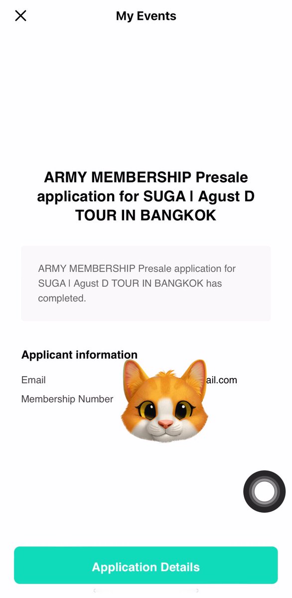 sunflowercharts's tweet photo. ขั้นตอนลงทะเบียนรับสิทธิ์พรีเซลสำหรับ ARMY MEMBERSHIP เพื่อซื้อบัตรคอนเสิร์ต ‘SUGA | Agust D TOUR in Bangkok’

1. ไปที่ https://t.co/ksMZu83sVK
2. กดลิงก์ ‘Apple for...’
3. กดยอมรับข้อตกลง > Apply
4. เช็ก My Events ในแอป Weverse หากขึ้นข้อความ Applied = สำเร็จ

#SUGA_AgustD_TOUR https://t.co/ae1kVXZVsO