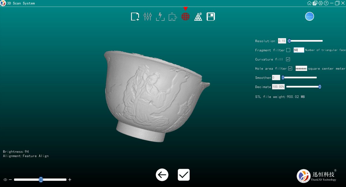 thunk3d's tweet photo. Antique bowl scanning by Thunk3d ArcherS handheld 3d scanner
scan data: https://t.co/Jpi4jkClgD
video: https://t.co/wVEEcIced2
whatsapp:+8618604237268
email:diana@thunk3d.com
#thunk3d #3Dscanning #3dprinting #3dprinter #3dscanner #thunk3dscanner #thunk3darcher #facialscanner https://t.co/b7shnDxdan