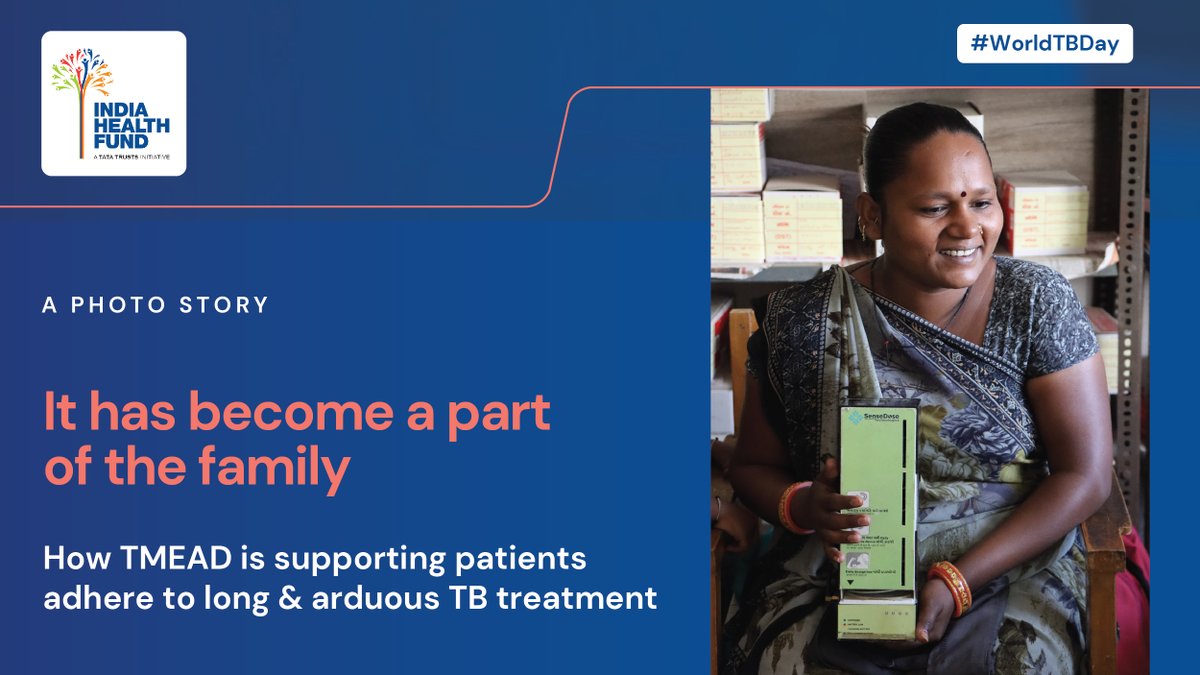 See how Sensedose is touching lives in Gujarat with its smart pillbox - TMEAD that supports patients &amp; healthcare workers in the journey of #TreatmentAdherence

Read more here: bit.ly/42slzOi

#WorldTBDay #YesWeCanEndTB #InnovationInHealthTech #StopTB #EndTB