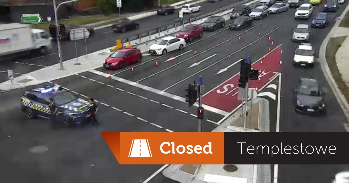 VicTraffic on Twitter "All Elthambound lanes of Williamsons Road and