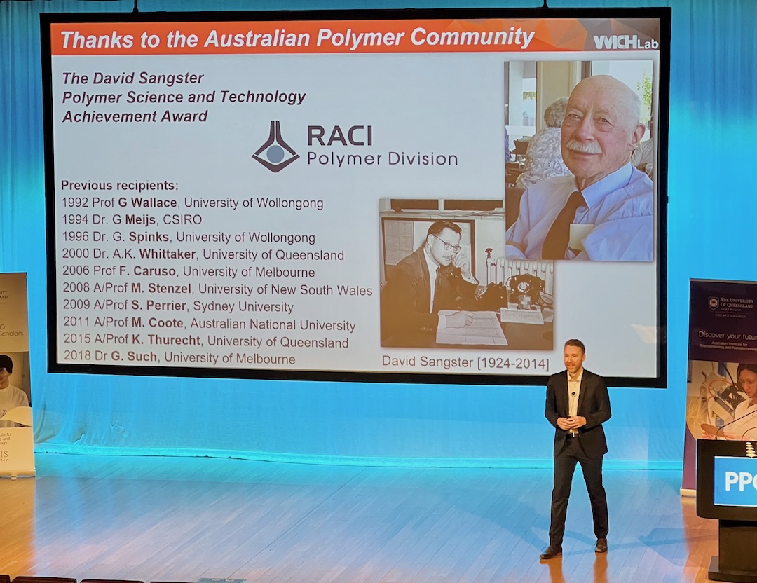 Congratulations to Peter Wich (@peterwich) from our school for receiving the David Sangster Polymer Science and Technology Award of the @RACInational Polymer Division in recognition of his achievements as a mid-career scientist in AU/NZ
polymer.org.au/awards/sangste…
#UNSW #UNSWChemEng