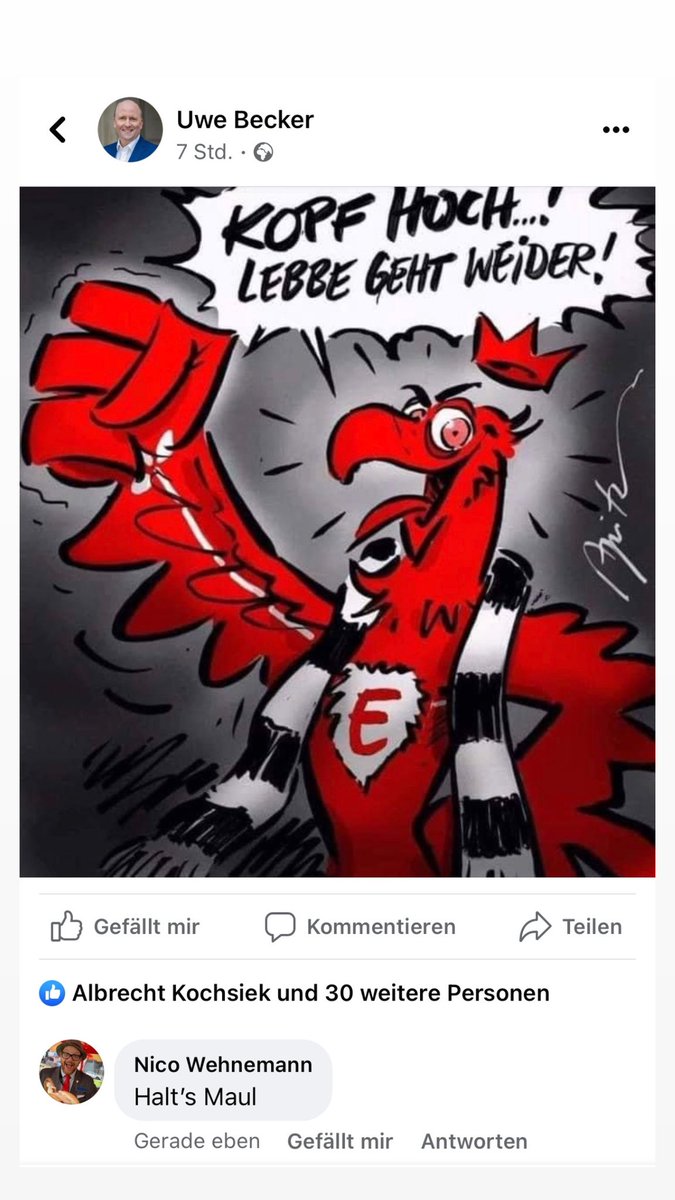 nico_wehnemann's tweet photo. Wie wichtig kann @itsuwe die Stichwahl sein? Antwort: #nein. #SGESSC #SGENAP #SGE https://t.co/3aYAhWkBcf