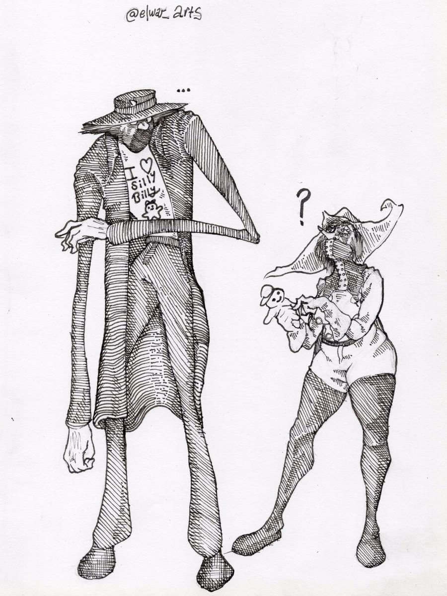 elwar_arts's tweet photo. Blaque Hyatt returning from a performance by the rapper Silly Billy as Weit Kap asks where her $300 went.
Fanart for @db_witch and their silly little rapper. 🤠 https://t.co/8vy86xQEZ7
