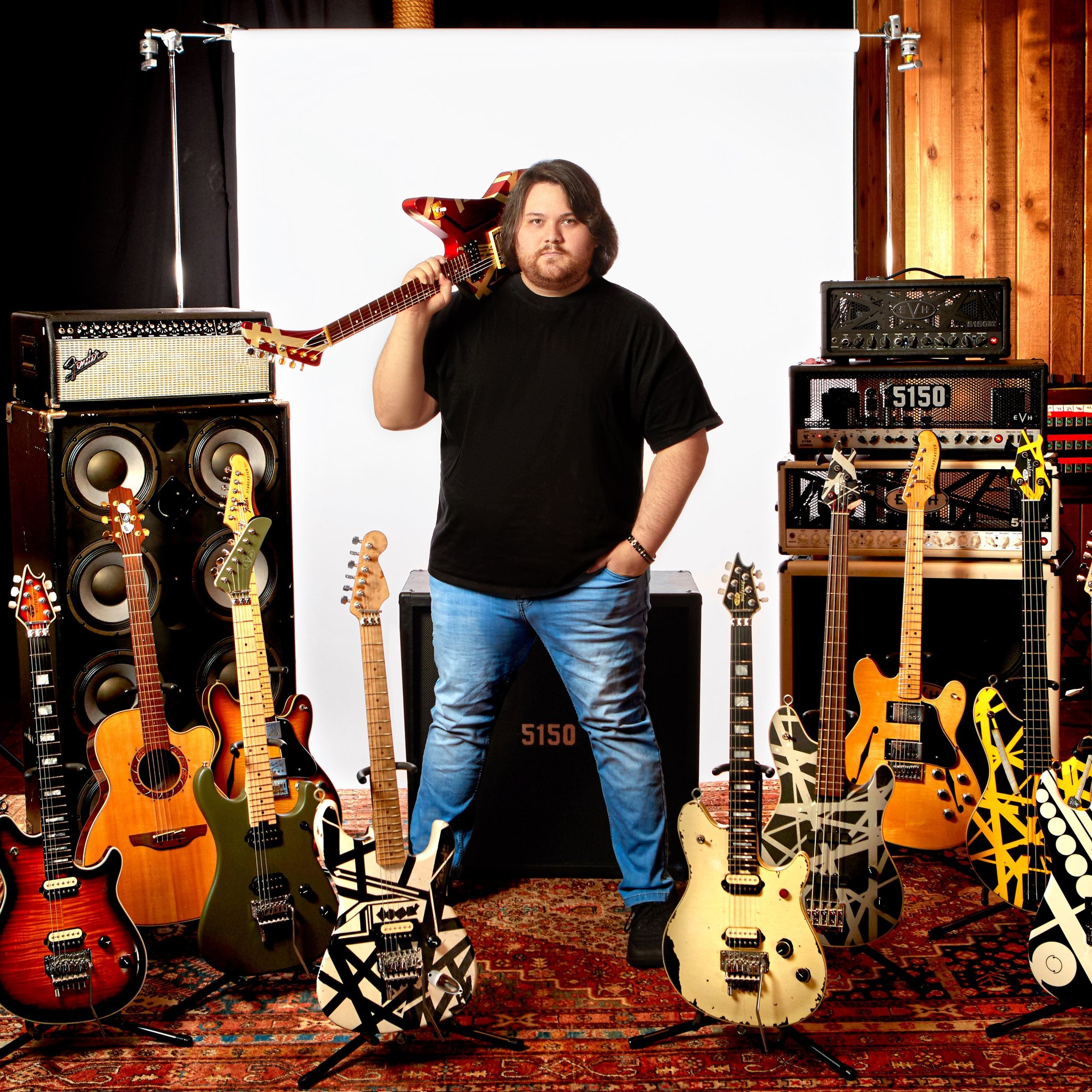 Happy Birthday (32)  to Wolfgang Van Halen....

Born: March 16, 1991, Santa Monica, CA 