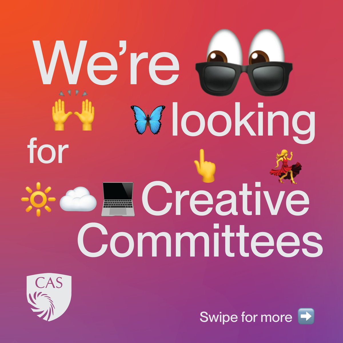 MapuaMCLCAS_SC's tweet photo. Calling all artists from the Mapúa MCL CAS Department! 

CAS Student Council needs your brilliant and creative minds to become a part of our Creatives Team! 

📌 https://t.co/7xw222HABm

We’re excited to work with you! 💗🤗

#CASCreativesRecruitment https://t.co/b4f1xg6YI3