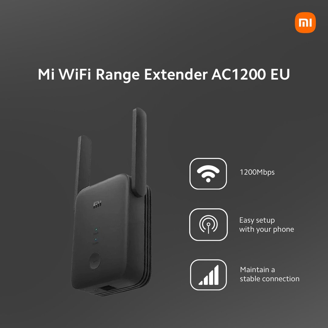 Say goodbye to dead zones and hello to seamless WiFi coverage! 
Boost your internet signal with #MiWiFiRangeExtender - the ultimate solution for uninterrupted streaming, gaming and browsing. 
 #BetterInternet #NoMoreDeadZones