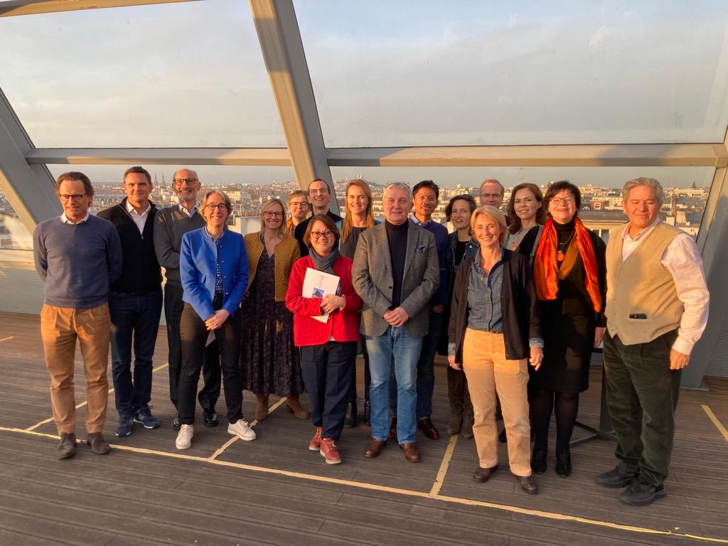 Passionnante visite de l’⁦<a href="/InstitutImagine/">Institut Imagine</a>, premier centre européen de recherche, de soins et d'enseignement sur les maladies génétiques. L’occasion de faire le point sur le programme Springboard soutenu par <a href="/bnpp_cardif/">BNP Paribas Cardif</a>, avec notre comité exécutif