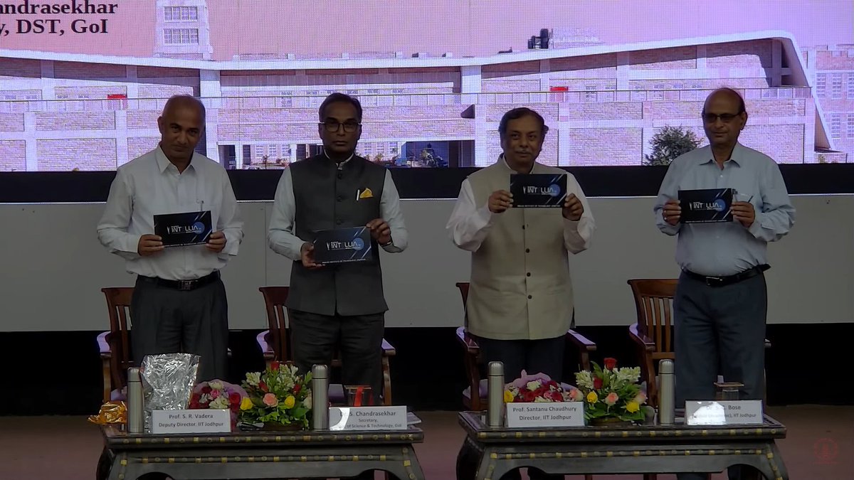 iitjodhpur's tweet image. IITJ@15 saw the Inauguration of Intellia (An inter-department competition) of students.

@IndiaDST #iijodhpur #iitjat15 #launch #inaugration #celebration