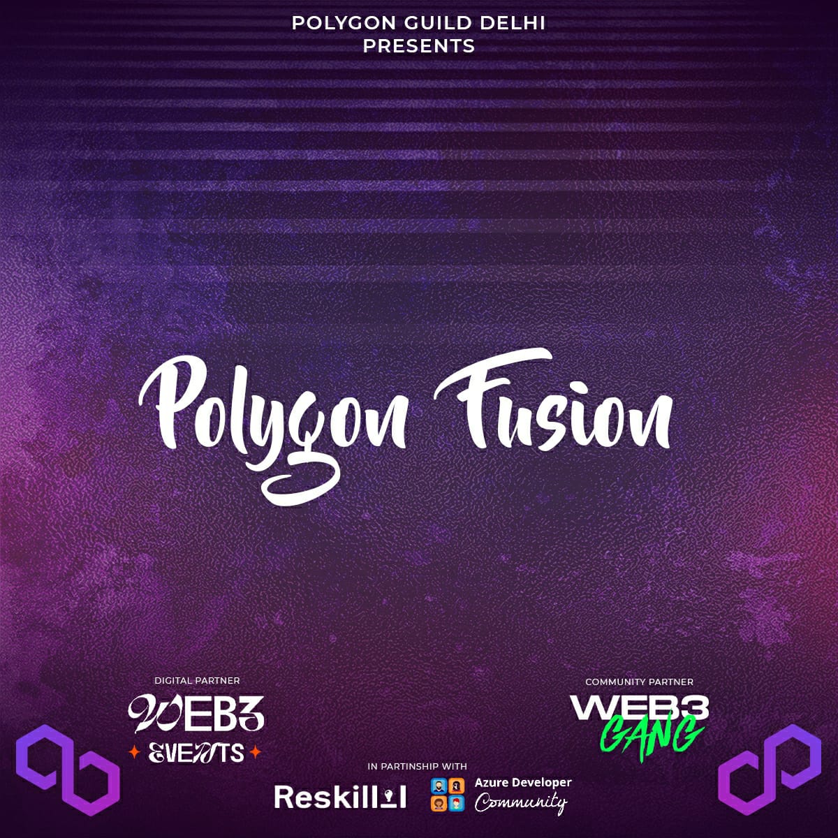 GuildDelhi's tweet image. Stay Tuned!

@0xPolygon @web3_events
@web3_gang
#polygonfusion