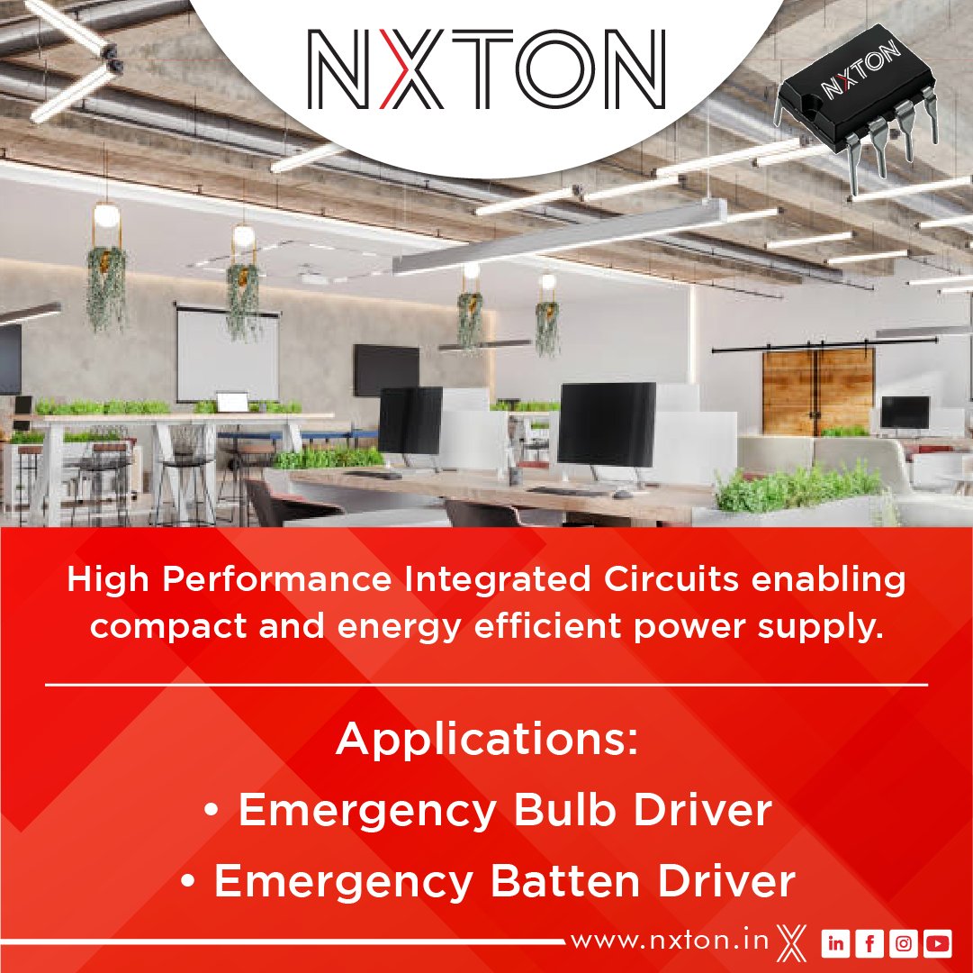 lumens_tech's tweet image. Illuminate your path to safety with our XT1025A emergency lighting drivers
.
Follow @nxton.in
.
#EmergencyLightingDriver #BackupPower #EmergencyPower #LightingSafety #EmergencyIllumination #PowerProtection #ReliableLighting #EnergyEfficient #EmergencyPreparedness #SafetyFirst