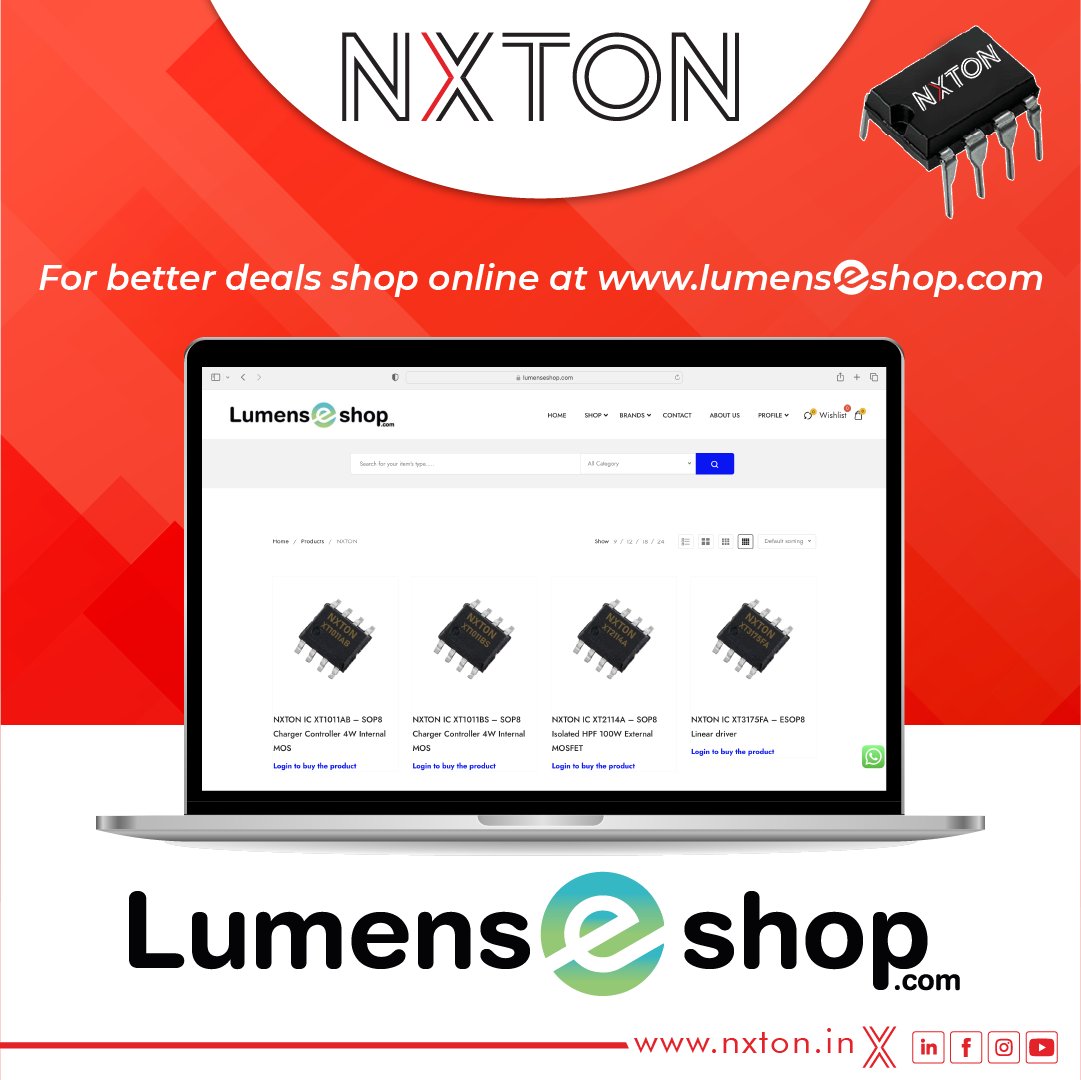 lumens_tech's tweet image. Illuminate your path to safety with our XT1025A emergency lighting drivers
.
Follow @nxton.in
.
#EmergencyLightingDriver #BackupPower #EmergencyPower #LightingSafety #EmergencyIllumination #PowerProtection #ReliableLighting #EnergyEfficient #EmergencyPreparedness #SafetyFirst