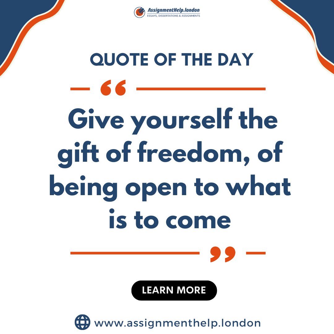 LDNassignments's tweet image. Don't let assignment stress hold you back! Choose a reliable assignment writing service today and give yourself the gift of freedom!
Email: info@assignmenthelp.london
#LondonAssignmentHelp #Budget2023 #RMALIV #ThePiano #AssignmentAssistanceLondon #ReviewMyAssignmentLondon