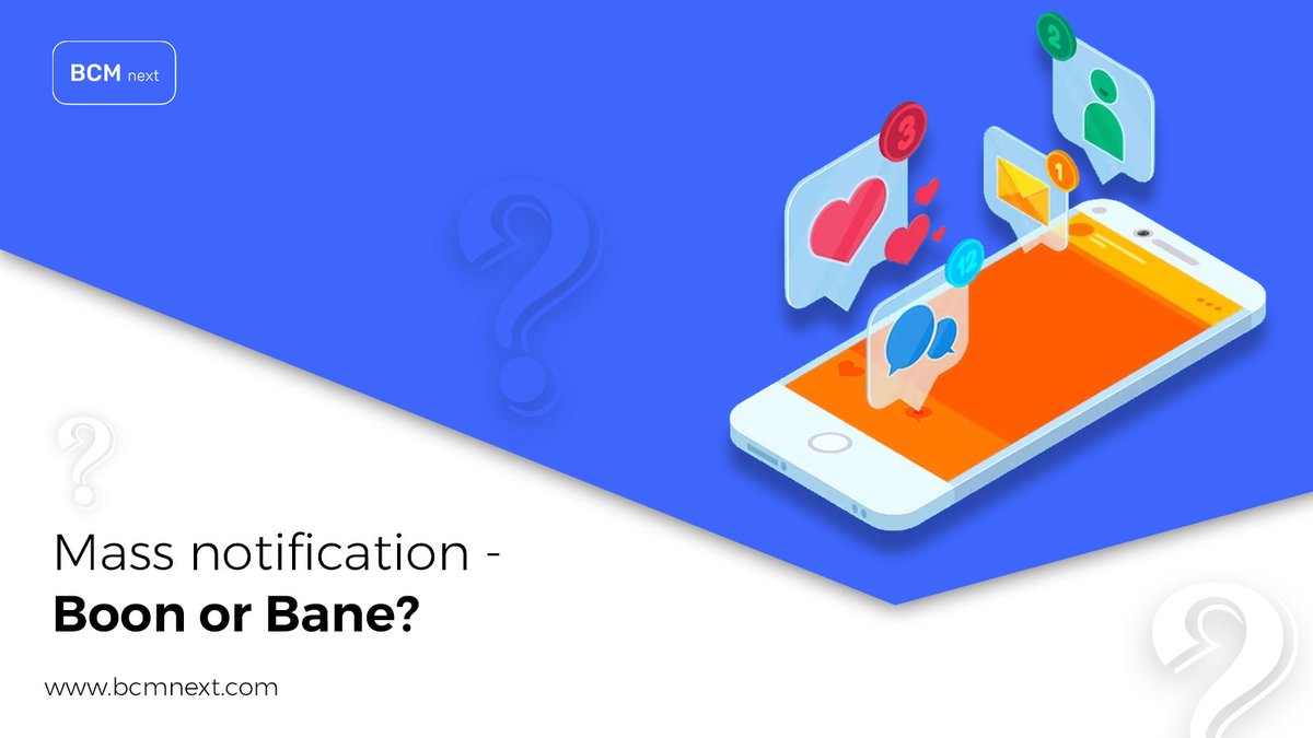 BCM_next's tweet image. During a crisis, a mass notification system (MNS) improves an organization&apos;s safety and security by giving alerts and real-time instructions. 
But are they working well? Or are the telecom regulators playing foul?
Find out: bcmnext.com/ourbanter/mnsb… 
.
#bcmnext #disasterrecovery