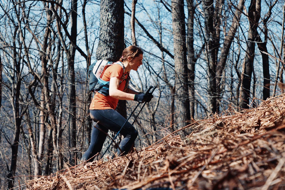 Go go go @JasminKParis Only the 2nd woman in @BarkleyMarathon history to go into loop 4. 👊🏻💚 #BM100 You are a warrior! 💪🏻 📸 David Miller