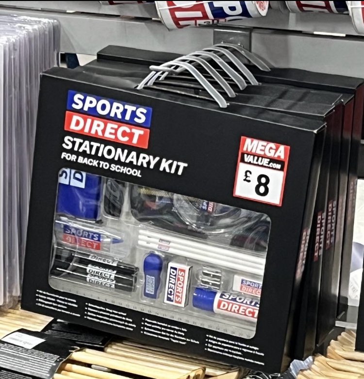 I think it’s <a href="/SportsDirectUK/">Sports Direct</a> who need to go back to school 😂