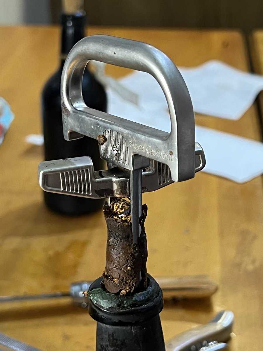 1791 Sweet Constantia - possibly Muscadel - Napoleon passed in 1821 - it’s conceivable that he drank this very wine…..