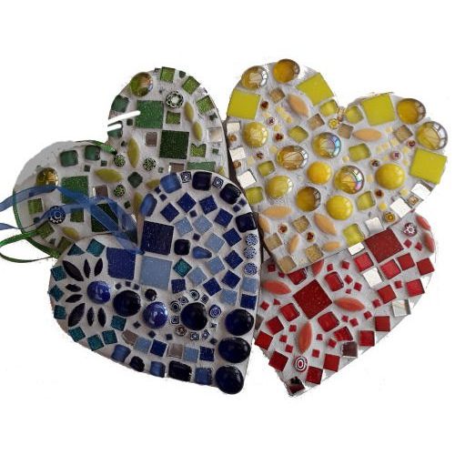 Mosaic Heart Kit mosaicsupplies.co.uk/product/mosaic… Limited stock available