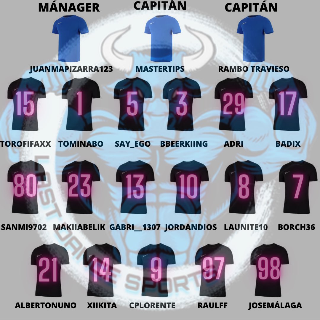 Estos son los guerreros que nos acompañarán en esta aventura

Ganas de que ruede el balón ⚽️