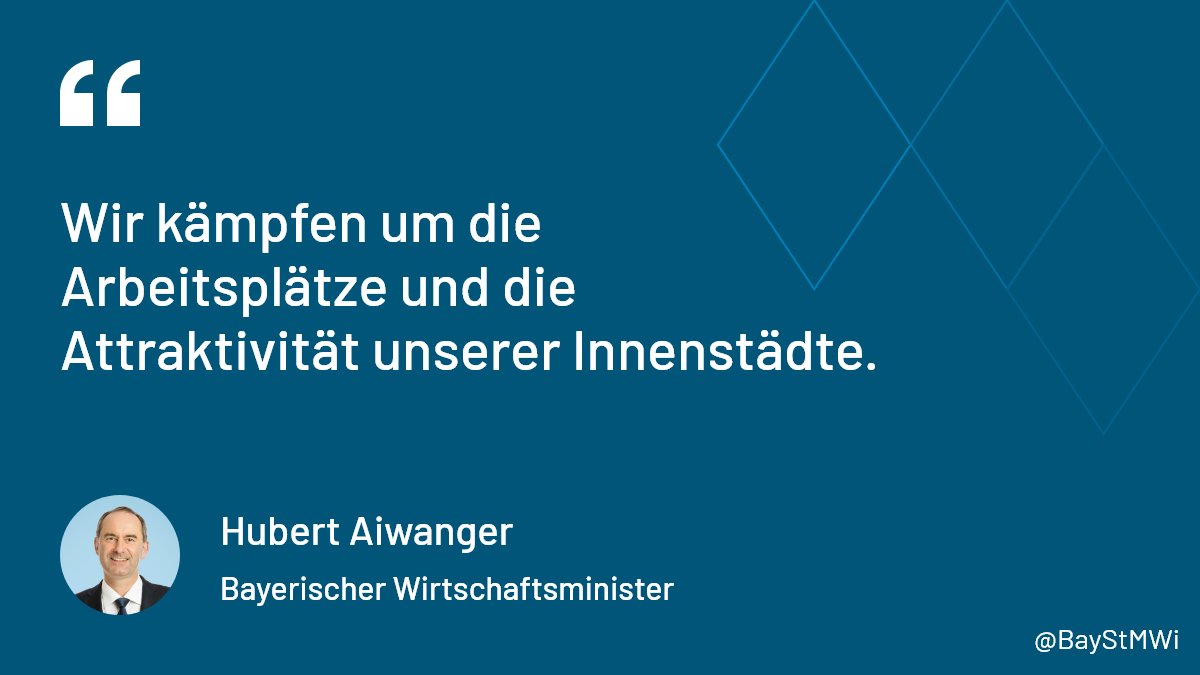 Wir kämpfen um die Filialen von #Galeria #Karstadt Kaufhof in Bayern.

🗓️ Auf Initiative von Wirtschaftsminister <a href="/HubertAiwanger/">Hubert Aiwanger</a> findet dazu morgen ein Runder Tisch statt. #GKK