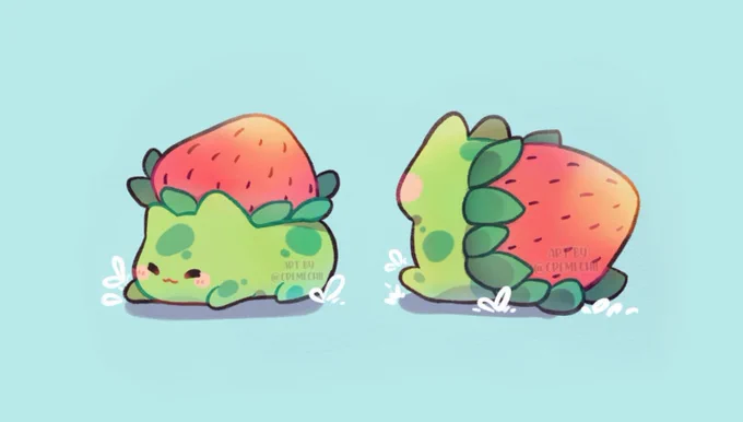 Probably my bulbasaur art  
