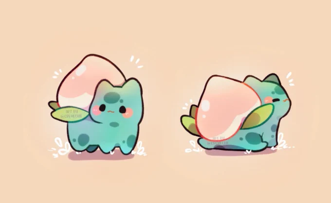 Probably my bulbasaur art  