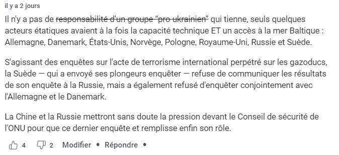 MauricSon's tweet photo. @David23687 @UPR_Asselineau Pour le faire, il fallait cumulativement avoir la capacité technique mais également un accès à la mer Baltique... https://t.co/9os8u8zFWJ