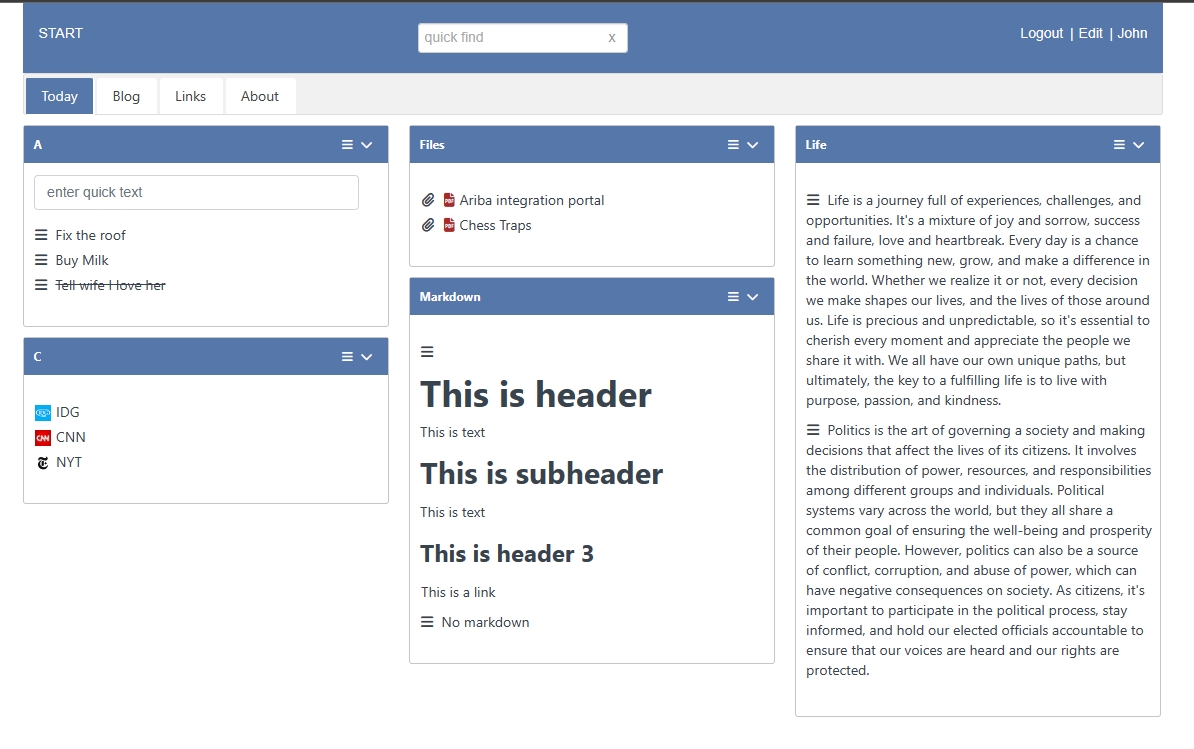 tadrian's tweet photo. Added some new feature to my bookmark manager. 

#XPages #JSF https://t.co/SxkleuPYC2