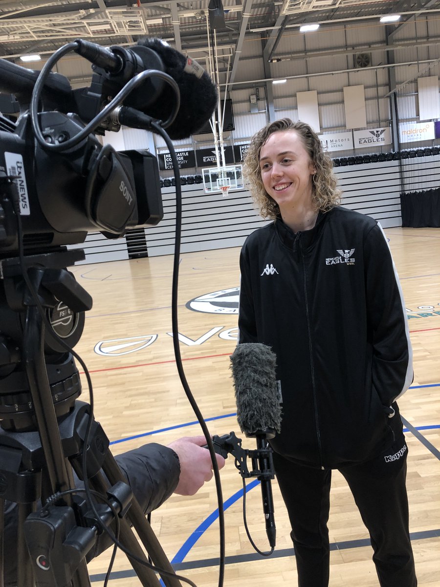 NewcastleEagle's tweet photo. πΊ Look out for our @WBBLofficial team on @BBCNEandCumbria Look North and @itvtynetees News over the next couple of days ahead of their #WBBLTrophy Semi-Final this Saturday night!
π Tickets still available at https://t.co/JKNtOmKNzT
#HowayTheEaglesLasses #BritishBasketball https://t.co/T19XgII9mC