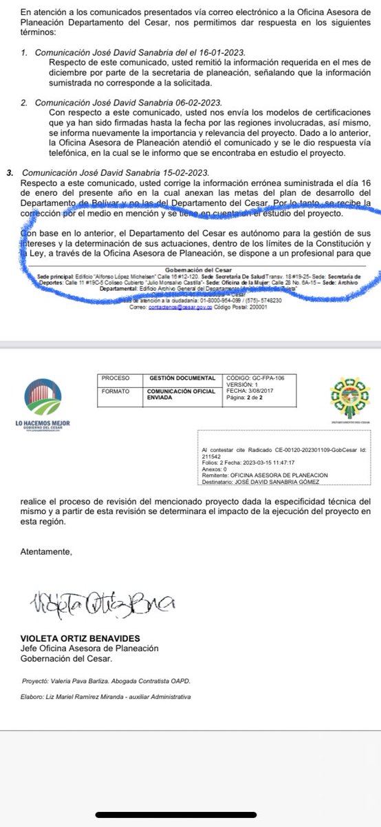 nunezluis's tweet photo. Con @DiegoTorres_Fis y el resto de la comunidad científica #Colombia estamos insistiendo que @MincienciasCo @arturolunat @DNP_Colombia dejen de lado las manipulaciones de algunas gobernaciones como @GobdelCesar para no mendigarles certificaciones Miren esta joyitade arbitrariedad https://t.co/cfH8gvDk3o