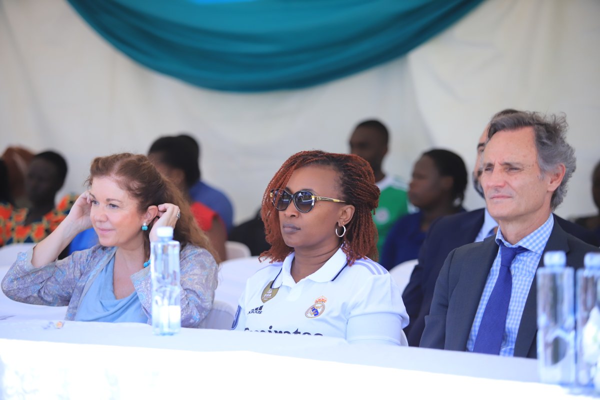 mtnug's tweet photo. Happening now; We are at Naguru Katali Primary School to formally kick off the activities of the MTN Naguru Social Sports Academy School Year. MTNU Chief Exec @sylmulinge has joined us. Follow updates here. #YSU #S4D #EducationValues #TogetherWeAreUnstoppable @XcaliburFoundUG https://t.co/OURWdiReKa