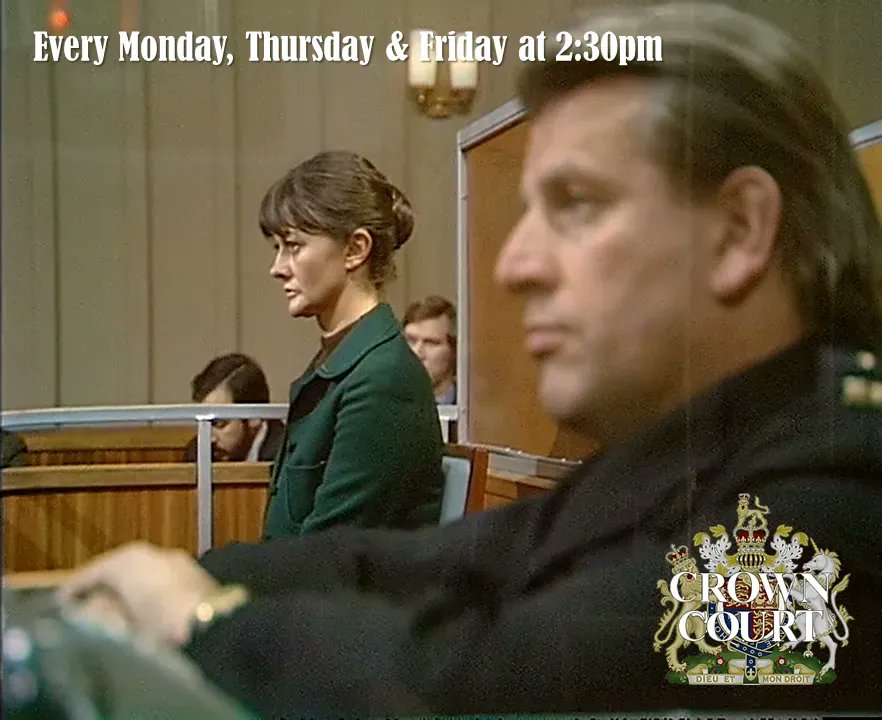 TalkingPicsTV's tweet photo. Please be seated at 2:30pm for day two of the 'Espionage' case in the CROWN COURT (1972). Evidence suggests love may be the reason for Margaret Terson betraying her country? #TPTVsubtitles Features #SylviaKay #MorrisPerry #BernardGallagher https://t.co/TDIjkp1ndz