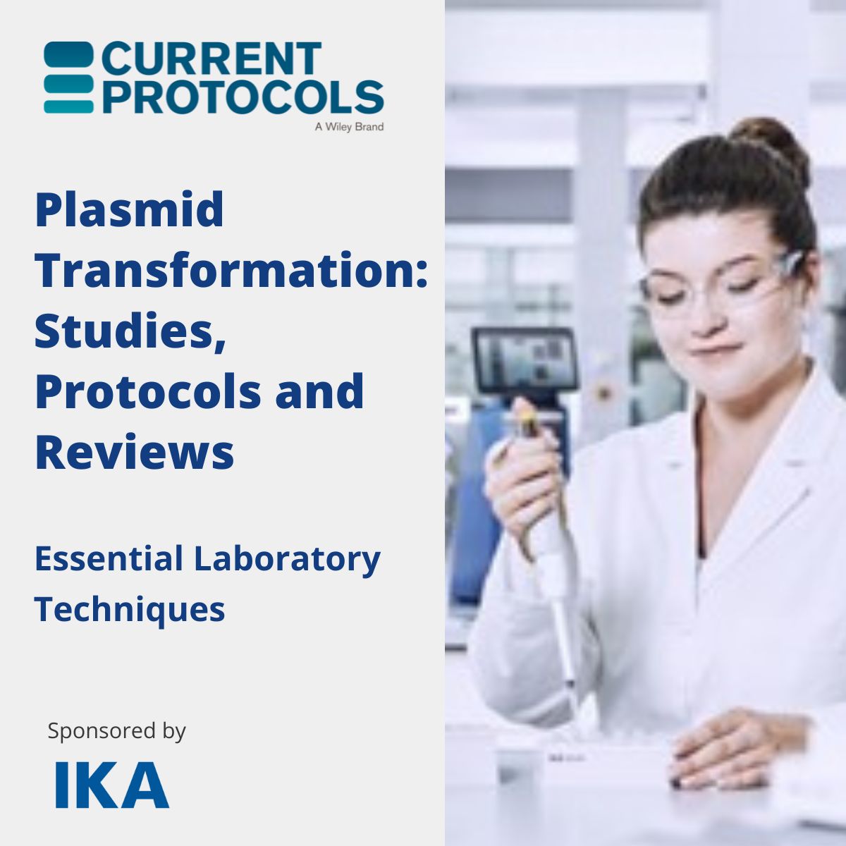 WileyLifeSci's tweet photo. Get free access to a series of studies, protocols, and reviews focusing on the theory, technique, and applications of #plasmid transformation.
Register to read now. >> https://t.co/7wwmlzDR7Z
#CurrentProtocols #Immunology #DrugDevelopment #Biotechnology #Bioengineering https://t.co/PXvuTee06P