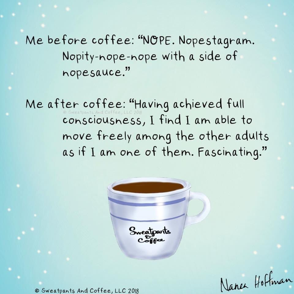 SweatpantsCafe's tweet photo. Fascinating ☕️🖖
.
@naneahoffman #coffee #coffeetime #coffeelover #coffeequotes #coffeememe #sweatpantsandcoffee https://t.co/pge45gNAFs