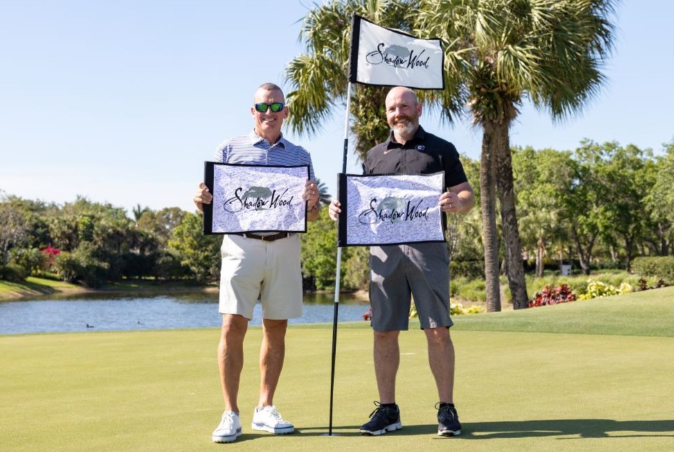 Our 2022 Legacy Champions, Mr. Brad McPherson &amp; Mr. Chuck McCall, are back to defend their title. Which team will come out on top this year? Stay tuned to our page to find out on Saturday!

#swcc #shadowwood #countryclub #golftournament #golf #swfl #florida #floridagolf