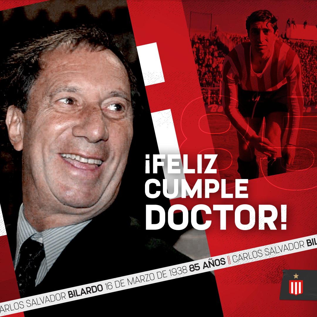 EdelpOficial's tweet photo. 👃 Sinónimo de Estudiantes, sinónimo del fútbol argentino. 🇦🇹🇦🇷 

¡Feliz cumpleaños, Doctor! 🎂 https://t.co/DPE1gKttdl