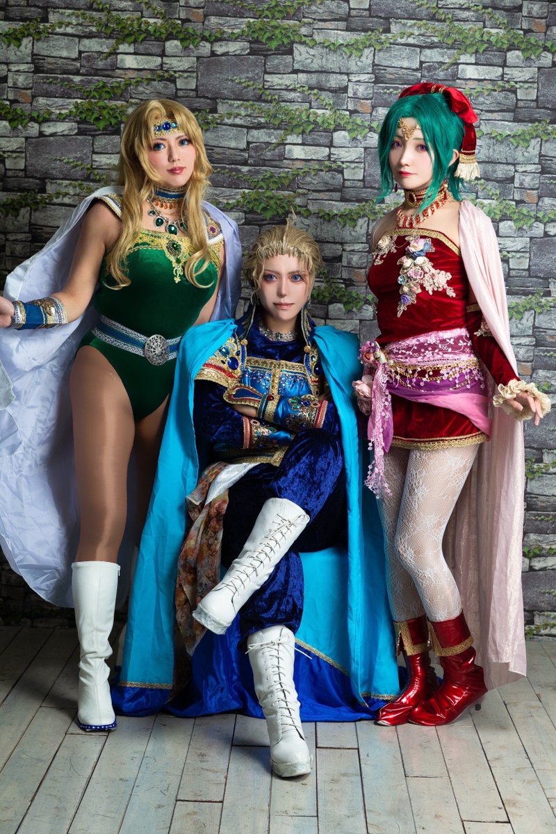 ファイナルファンタジー6 FF6 セリス 天野絵版 コスプレ衣装