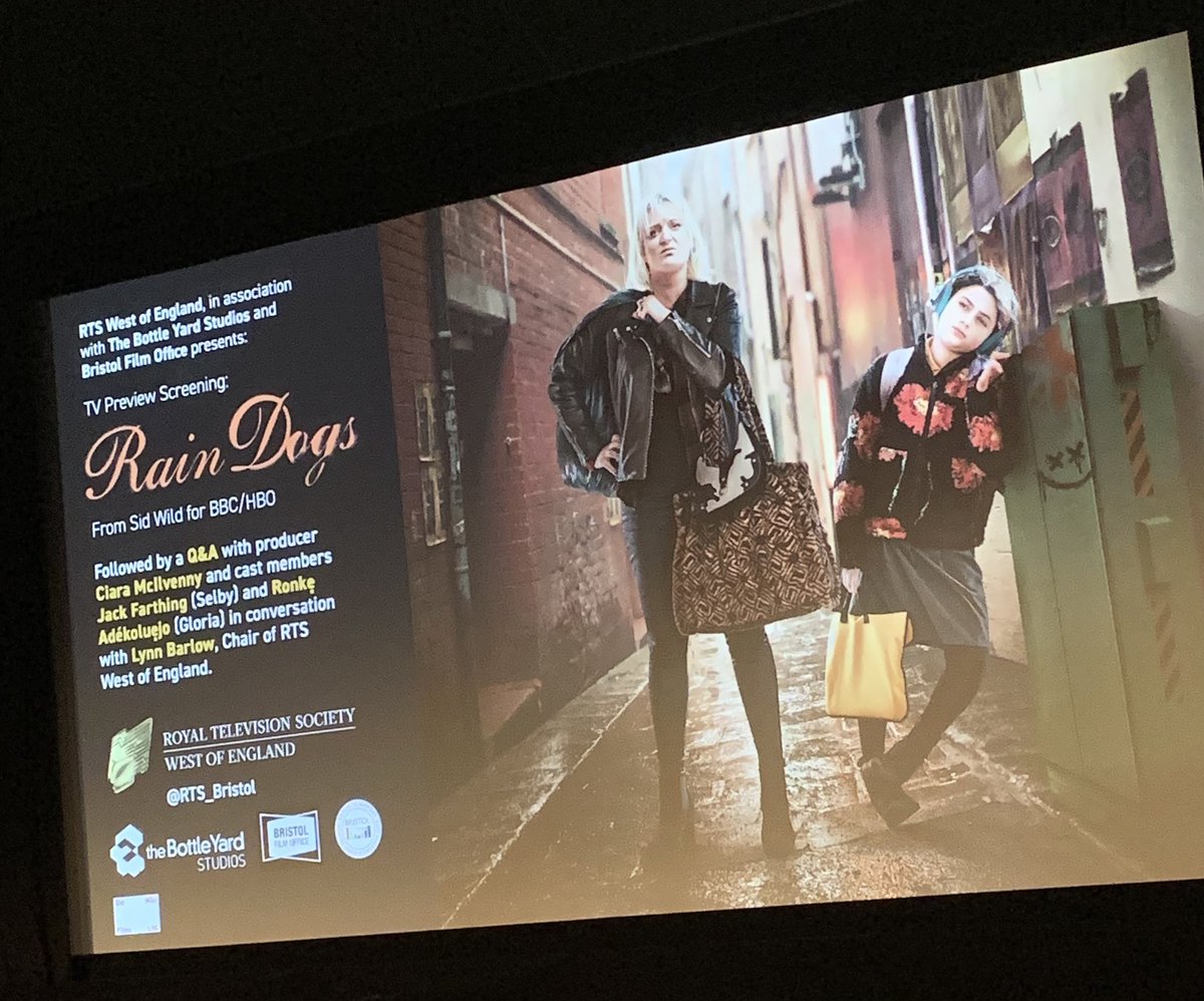 Hunkering down this week, solo parenting, school strikes and stuff. Not much writing happening…

BUT I did manage to get out last night for the @RTS_Bristol @sidgentlefilms  and @TheBottleYard screening of Rain Dogs which was awesome! 🙌🏻