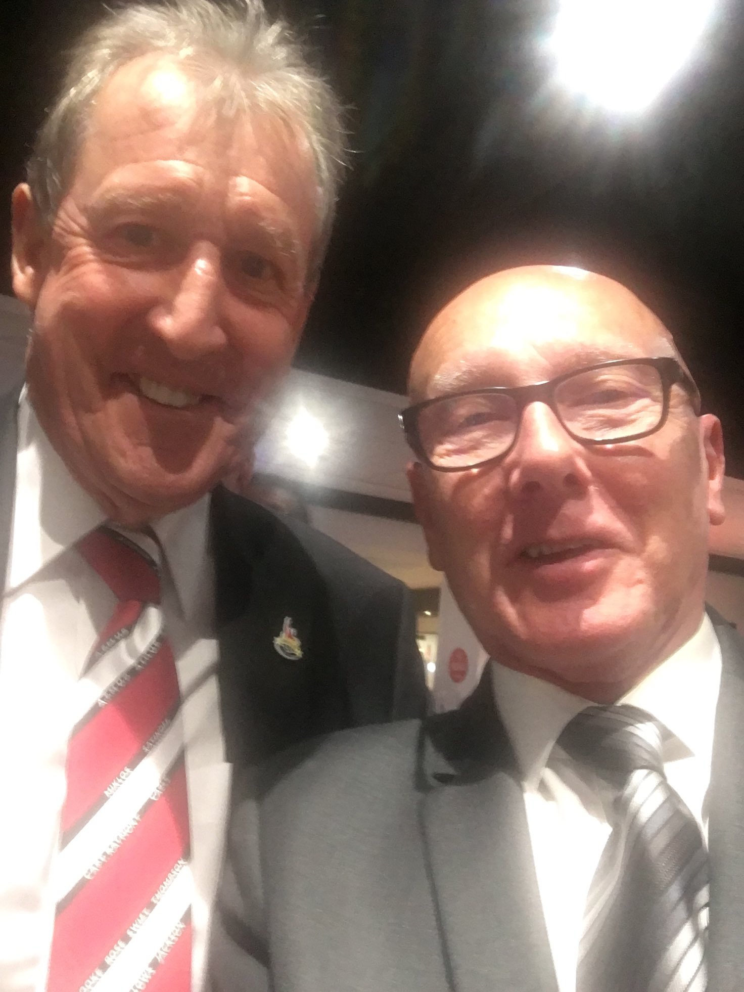 Happy birthday Alan Gowling. Ex player who always has time for the fans. 