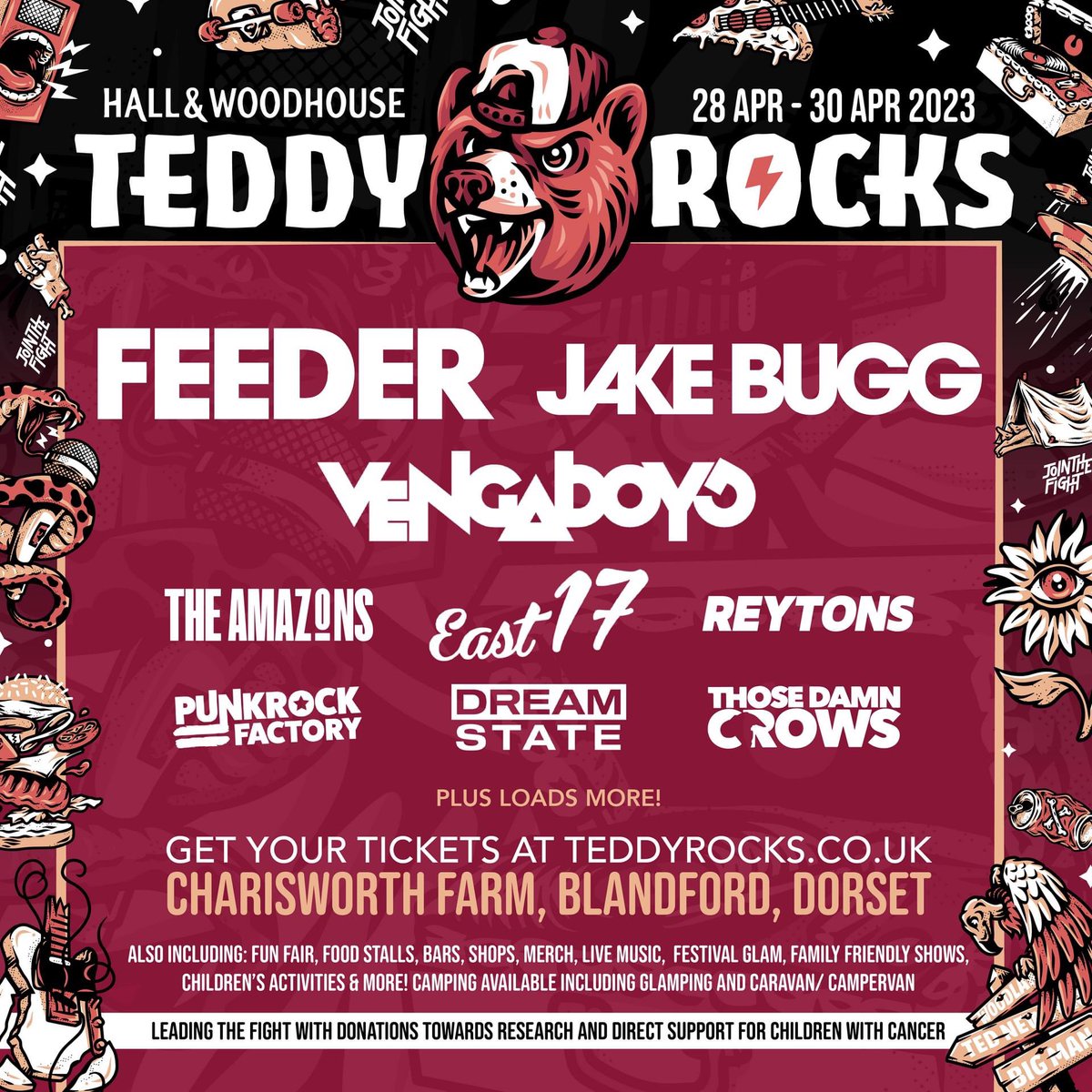 🏆 COMPETITION STILL RUNNING! 🏆 Do you want FREE tickets to Teddy Rocks AND the freshest festival fit?

👍 LIKE this post.
👯 TAG the person you'd bring in the comments.
📣 SHARE this post.

Closes March 21/03. We will DM the winner. Full T&amp;C's on our website! #jointhefight