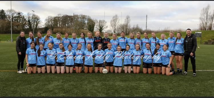 AntrimLGFA's tweet photo. Good luck to @PE_stmarys in the @LadiesFootball Colleges All Ireland Final today, particularly our county players Sarah O'Neill, Aoife Kelly and Leah Stewart
#SaffsRising #SaffsTogether https://t.co/prXBA0ndW5