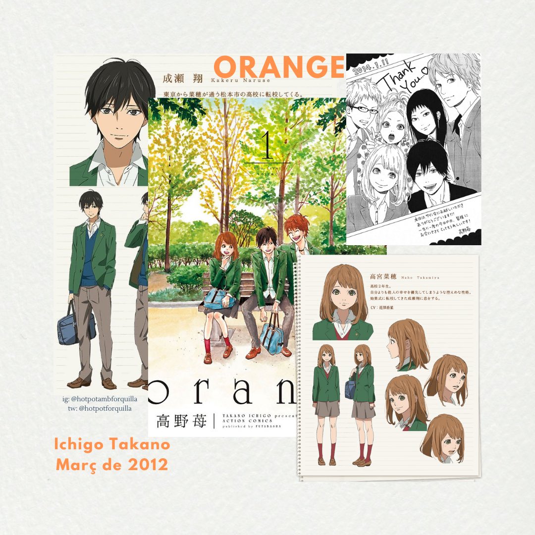 hotpotforquilla's tweet photo. Què passaria si un dia rebessis una carta del teu futur jo? Orange us ensenyarà que hem d’apreciar la nostra vida al dia a dia #anime #animecatalà #manga #oranga @KajiMangaCAT https://t.co/SbUGB37ZuQ
