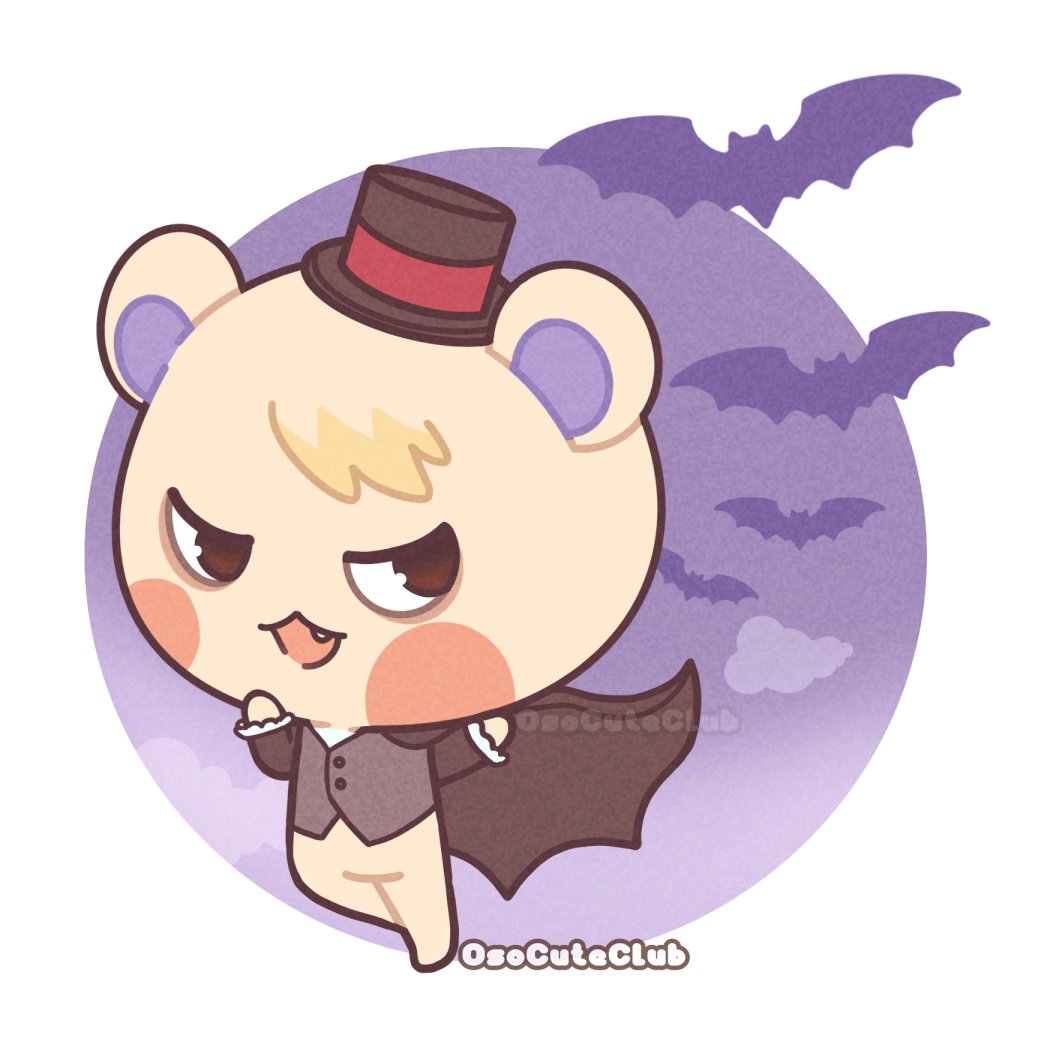 「My Halloween Animal Crossing pieces did 」|OsoCuteClub - COMMISSIONS OPENのイラスト