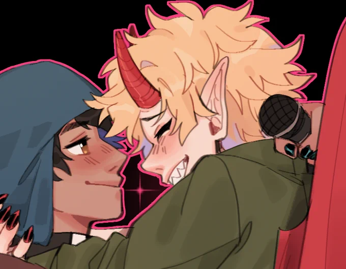 every time i draw tweek smiling i get an extreme boost of serotonin- like!! just look at him!! 